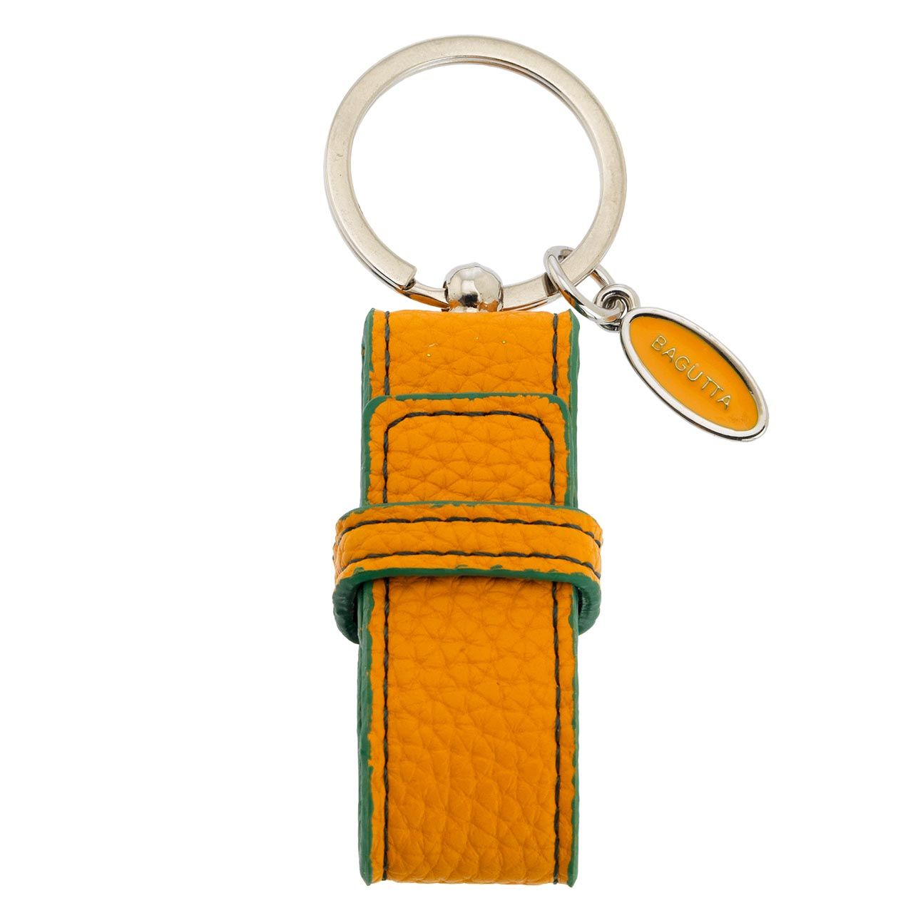 PORTACHIAVI CON USB - ARANCIO/VERDE